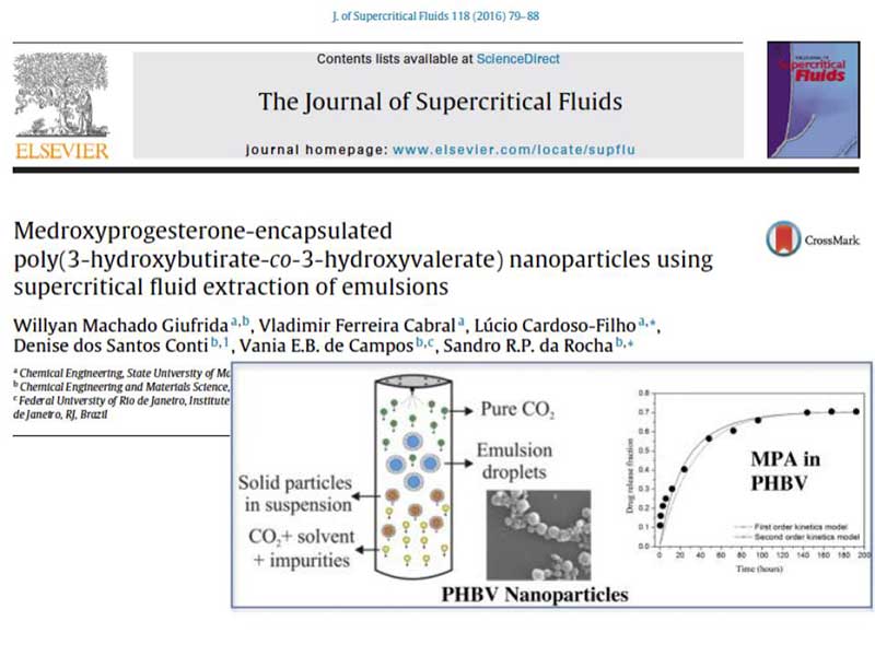 the article Medroxyprogesterone-encapsulated poly(3-hydroxybutirate-co-3-hydroxyvalerate) nanoparticles using supercritical fluid extraction of emulsions as it appears in the print version of the journal of supercritical fluids